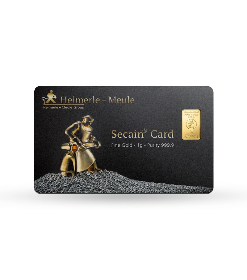 1 Gramm Heimerle Secain Card