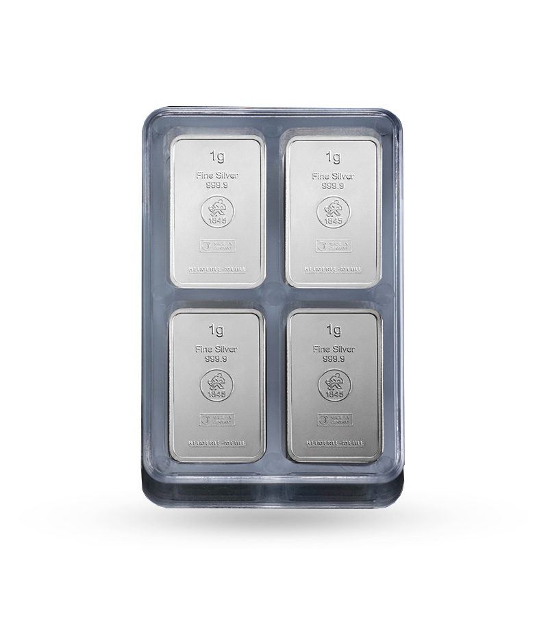 100 x 1 Gramm Heimerle Silber Unity Box-1