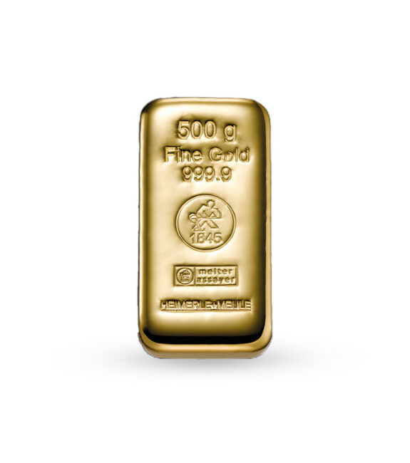 500 Gramm Heimerle Gold Guss
